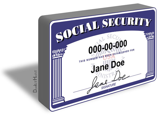 social security card clipart - photo #1