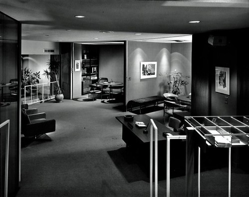 Modern Bank Interior - Ken Johnson 1965