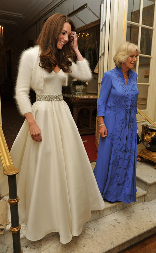The Duchess of Cambridge and The Duchess of Cornwall