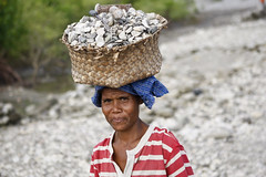 Carrying Stones in Suai Loro, Timor-Leste