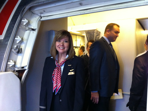 American Airlines Flight Attendant Kazumi Chapa