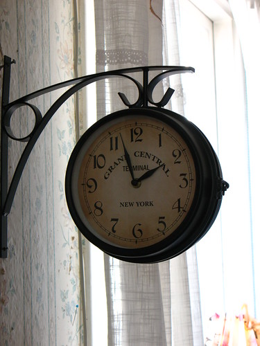 New York Central clock at Sollidens pensionat in Stenungsund, Sweden