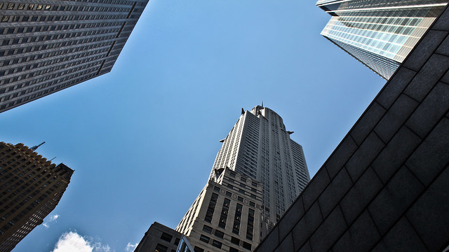 0284 - USA, New York, Looking Up