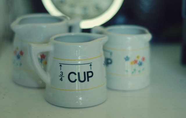 Vintage Measuring Cups.