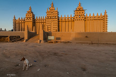Ancient adobe mud town of Djenne, Mali
