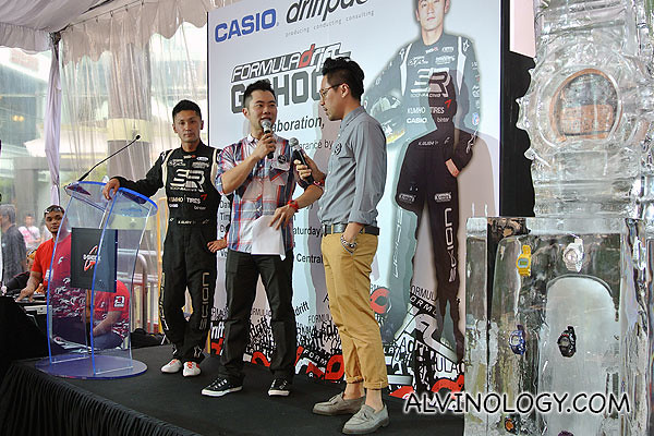 The guy in yellow pants is one of the founder of Flesh Imp who designed the limited edition Casio G-Shock