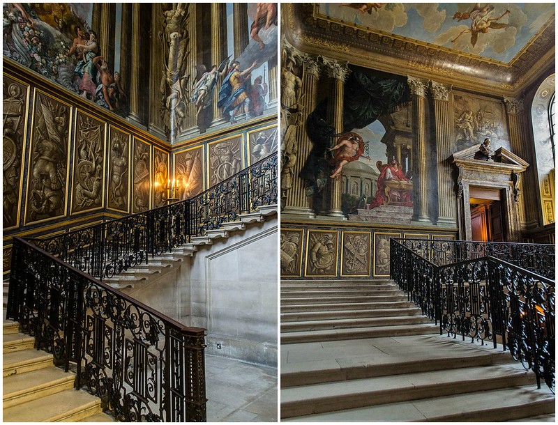 Staircase, Hampton Court Palace. Credit MrsEllacott