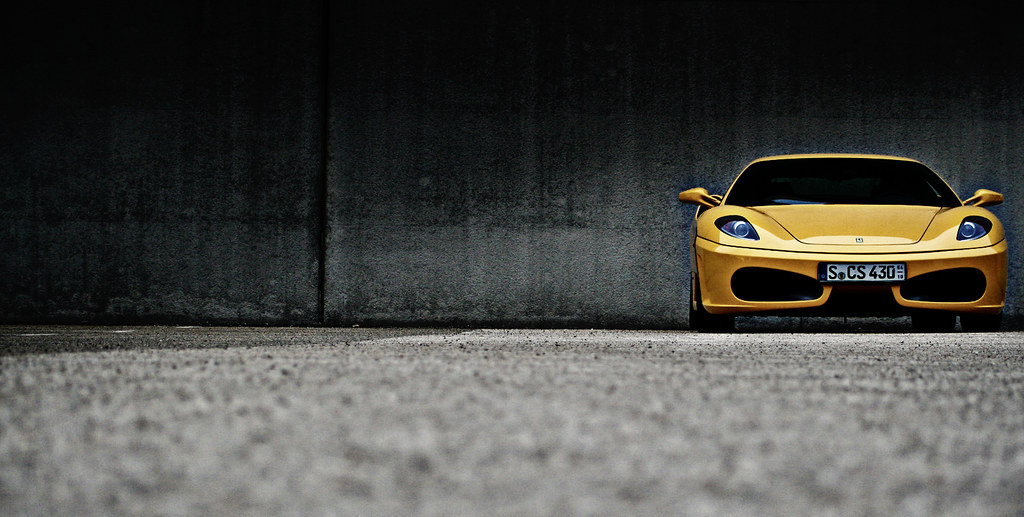 Ferrari F430 Yellow F1 go back