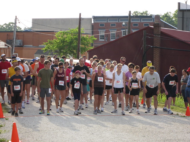 Runners will take off from the trail at Main Street Plaza in Farmville