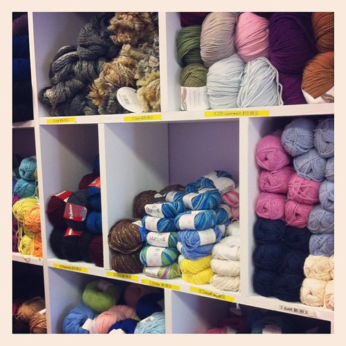 Yarn crawl is here! Store 1: nonna's yarn cafe