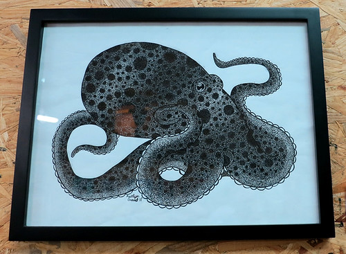 AAN 029 Spotted in the Deep by Kate Graves - ink and acid free paper