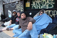 Ave A homeless encampment