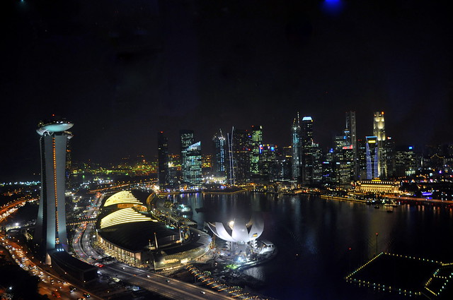 Night View from the Singapore Flyer