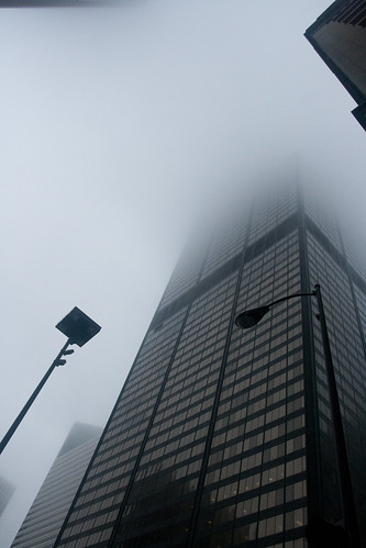 Too Foggy to go to the Top of the Sears Tower