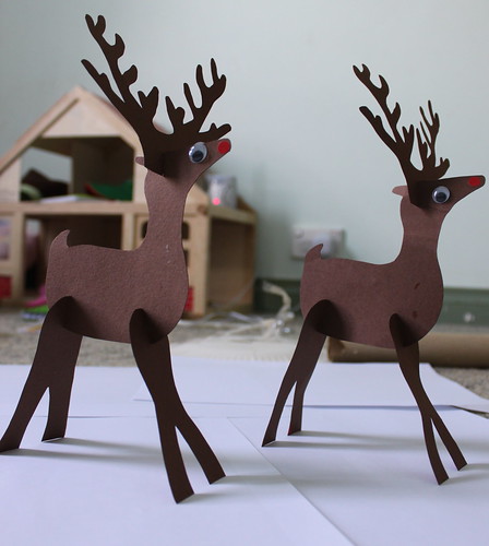 Christmas reindeers
