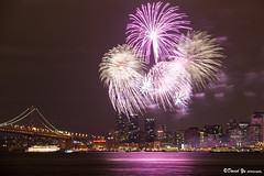 San Francisco New Year FireWorks 2011