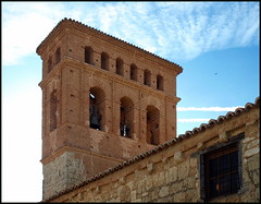 Villagarcía de Campos (Valladolid). Iglesia de San Pedro. Torre