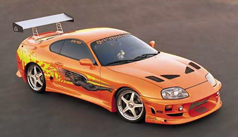 Custom Supra 1998 Toyota Supra seen in The Fast and The Furious