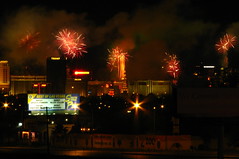Happy New Years From Las Vegas Nevada! Fireworks Over The Strip, 01 January 2011