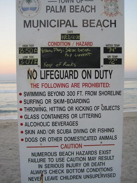 more beach rules in west palm beach fl