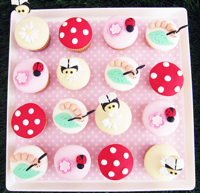 Enchanted Fairy Garden cupcakes