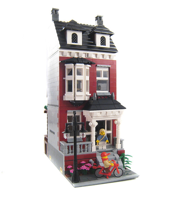 Custom LEGO Modular Buildings