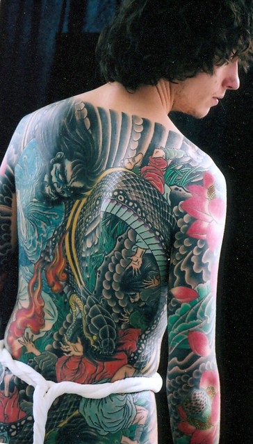 Oriental Tattoo samurai
