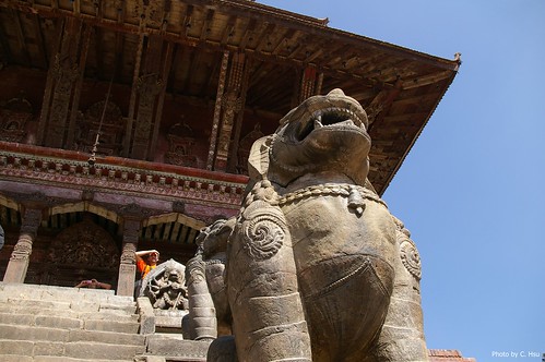 Bhaktapur - Taumadhi Square（陶馬迪廣場））- Nyatapola Temple