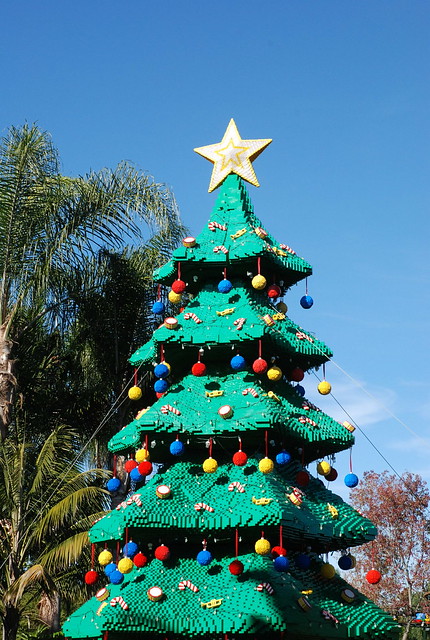 big lego christmas tree