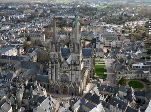 La cathédrale Notre-Dame de Bayeux (Calvados-FR)