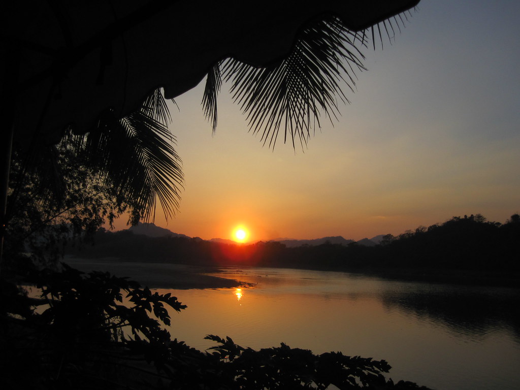 Mekong Sunset - Laos