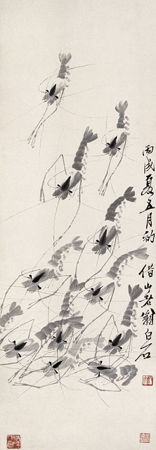 Qi Baishi: Shrimp Paintings