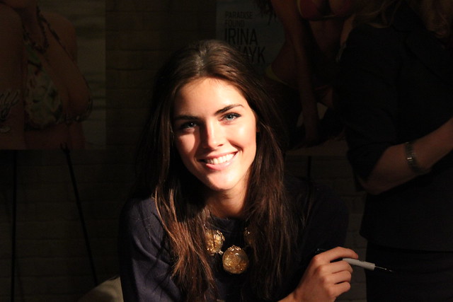 Sports Illustrated Swimsuit Model Hilary Rhoda at STK's Autograph Signing