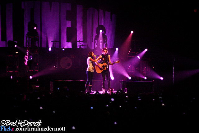 All Time Low w Cassadee Pope on the Dirty Work Tour March 26 2011