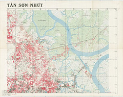 Bản Đồ khu vực Tân Sơn Nhứt 1966 (Tỷ lệ 1:10.000)