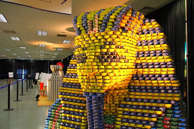 Canstruction - Egyptian