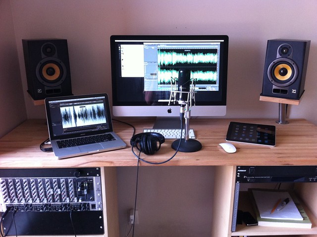 My desk/studio