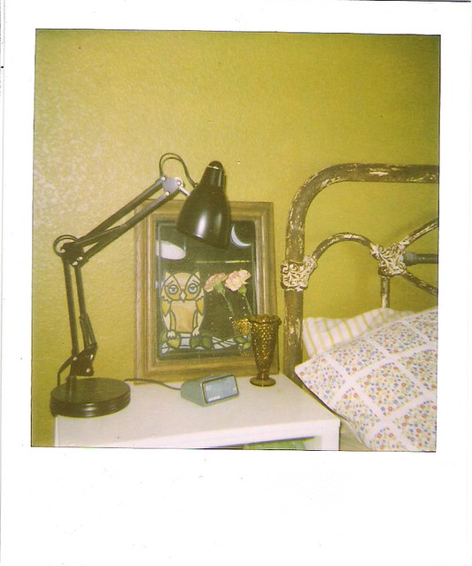 nightstand polaroid.