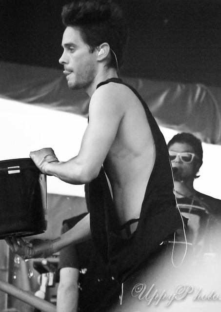 Jared Leto of 30 Seconds To Mars at Soundwave Sydney 2011