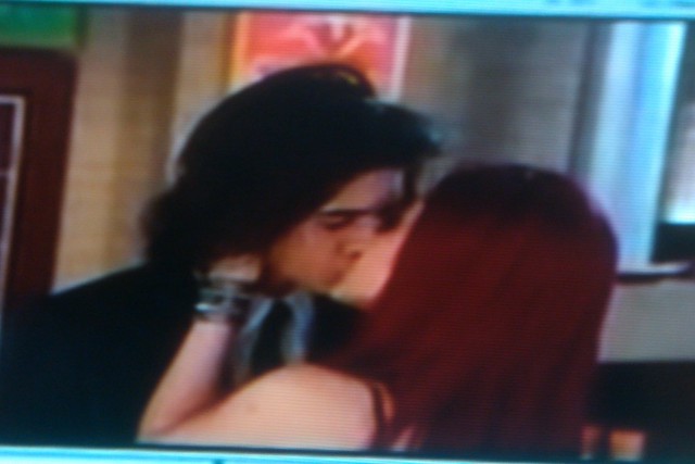 Ariana Grande and Avan Jogia Making Out
