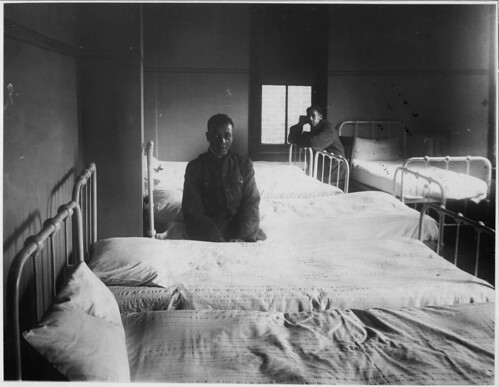 Sleeping quarters at the Berean Club, Philadelphia, Pennslyvania., 1917 - ca. 1919 by The U.S. National Archives