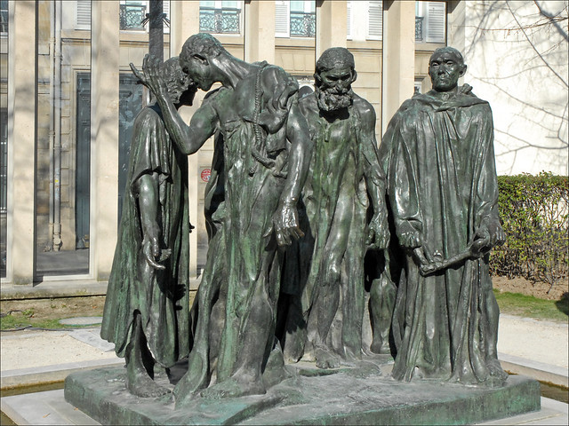 Le Monument aux Bourgeois de Calais d'Auguste Rodin (musée Rodin)