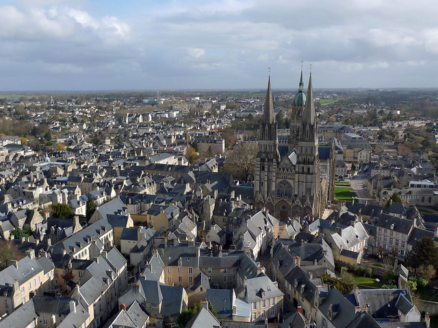 La cathédrale Notre-Dame de Bayeux (Calvados-FR)