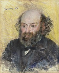 P Cézanne dans le Vexin et environs près de Pissarro
