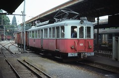Trains Vevey-Blonay-Les Pléiades (Suisse)