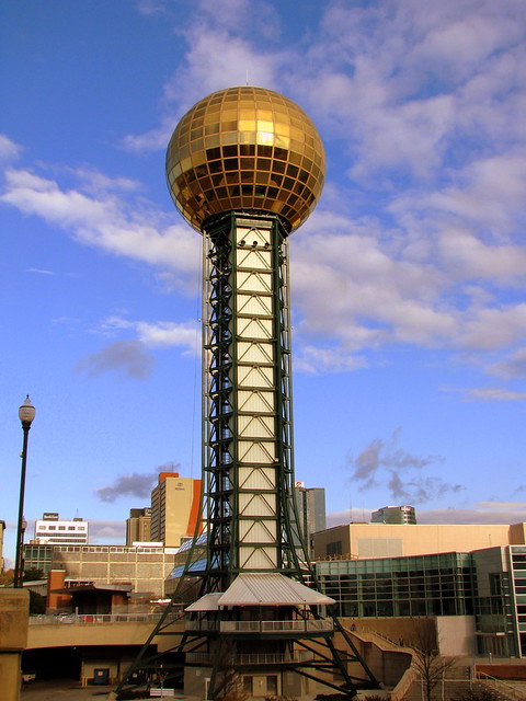 The Knoxville Sunsphere!