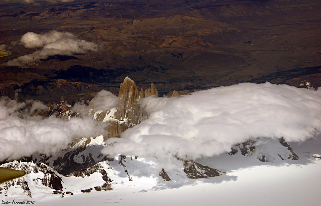 Patagonia - Chile - sobrevolando Los Andes