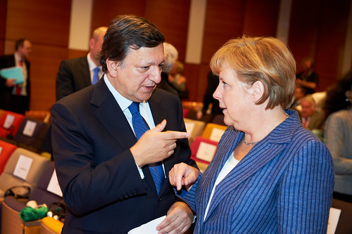 Merkel and Barroso