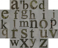 My alphabet mosaics