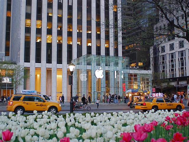 The Apple Store on Fifth Avenue, New York City
